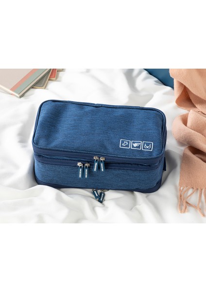 Steve Organizer 27 x 15 x 12 cm Lacivert