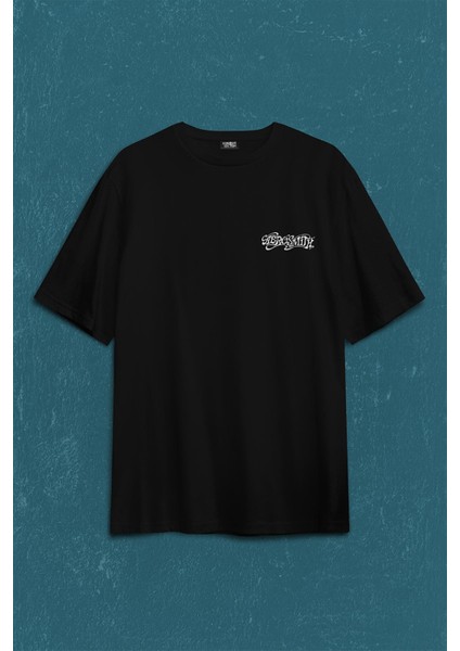 Aerosmith Steven Tyler Black On Black Wings Sırt Ön Baskılı Oversize Tişört Unisex T-Shirt10 fiyatları