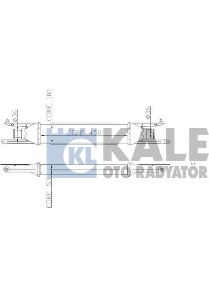 Turbo Radyatörü Punto /evo G.punto 1.3mjt 55700449 345400