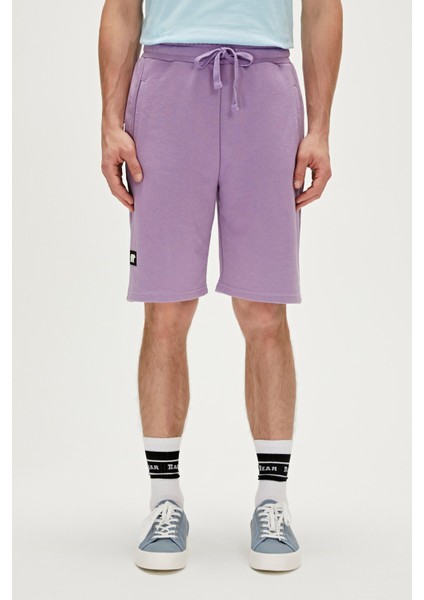 Crux Sweatshorts Lavanta Mor Erkek Şort