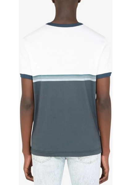 Two-Tone Logo Print T-Shirt10 modelleri