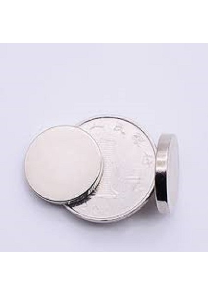 18 x 3 mm Çap: 18 Mm, Kalınlık : 3 mm Yuvarlak Neodyum Mıknatıs