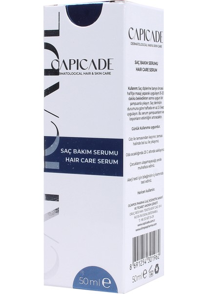 Capıcade Saç Bakım Serumu 50ML(YENI Ambalaj) fırsatları