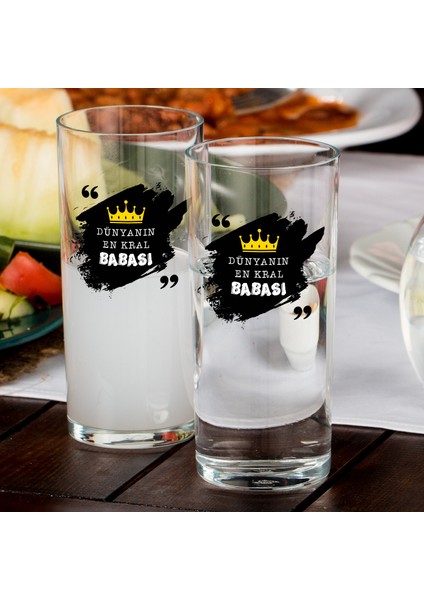 Babaya Babalar Günü Hediyesi Rakı Kadehi Seti