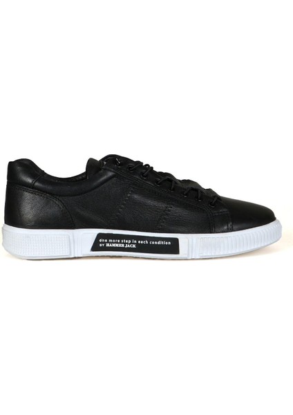 Orthopedix Basel 102 20250 Hakiki Deri Siyah-Beyaz Erkek Sneaker Spor Ayakkabı fiyatları