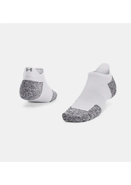 Under Armour Unisex UA ArmourDry™ Koşu Cushion No Show Tab Çorap 1376075-100