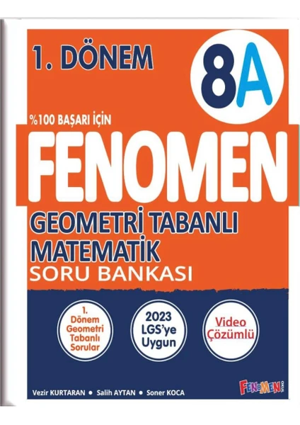 Gama Yayınları 8. Sınıf Geometri Tabanlı Matematik Soru Bankası (A) 1.dönem