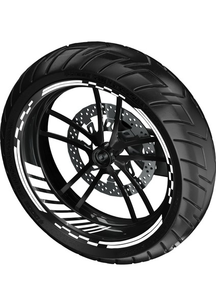 Motogp Jant Şeridi Parlak Beyaz modelleri