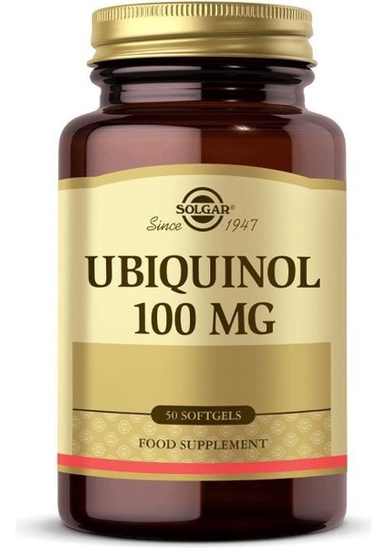 Ubiquinol 100 mg 50 Tablet