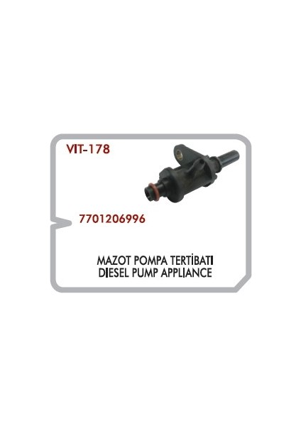 Mazot Pompa Tertibatı Renault