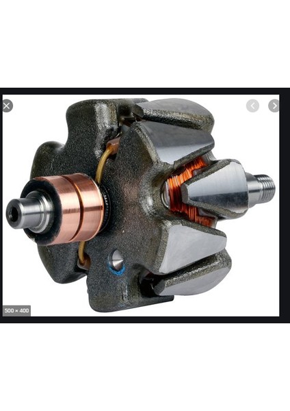 Rotor Kalın Uzun Mil 151MM Ford Cargo - Fıat 35 Nc - 50 Nc (24 V)(Eski Kod 08364950200099)