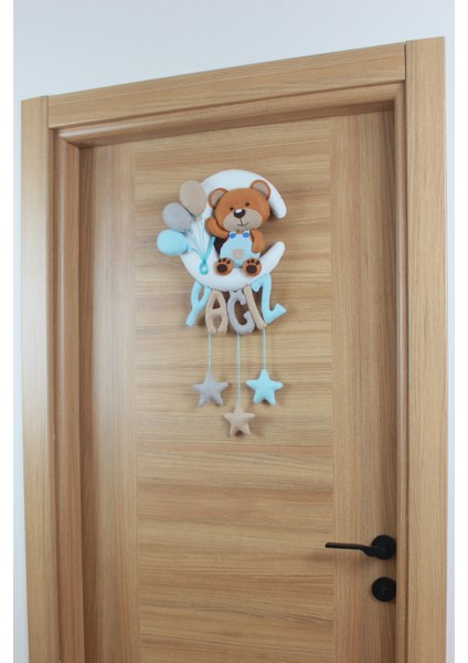 Yağız Isimli Aydede Ayıcık Bebek ve Hastane Odası Kapı Süsü fiyatları