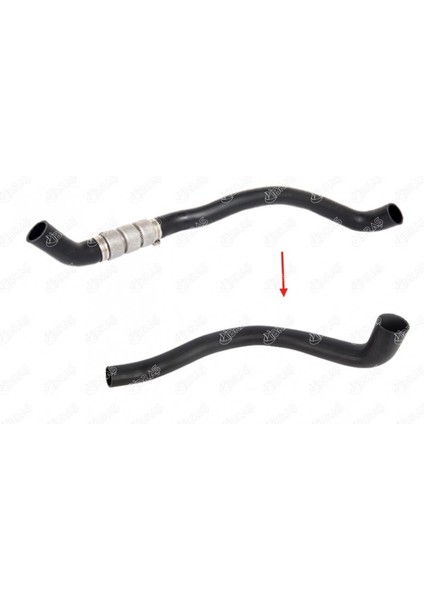Turbo Hortumu Metal Boru Hariç Ok Ile Gösterilen Büyük Hortum Ford Transıt Minibüs/otobüs (Fd, Fb, F