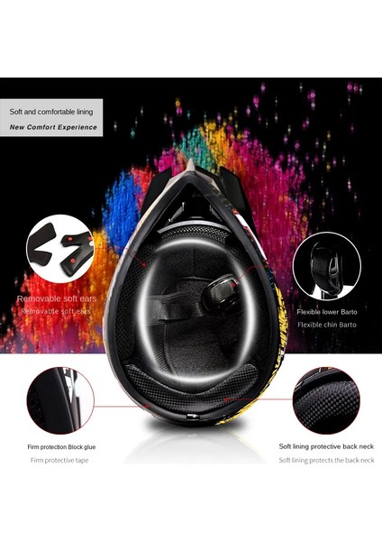 Elektrikli Motosiklet Kaskı Dağ Hız Yarışı Tam Kask (Yurt Dışından) fiyatları