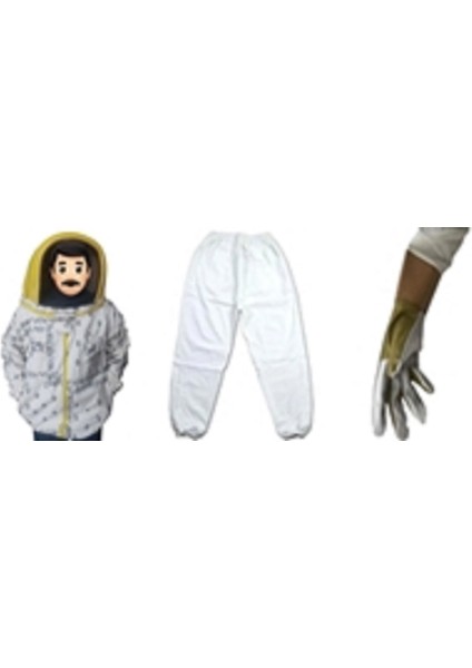 Maske Seti ( Astronot Maske,pantolon,eldiven )