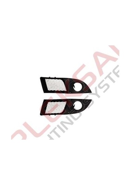 Sis Far Çerçevesi Sisli Sol Doblo 2006-2010 Pleksan 6835