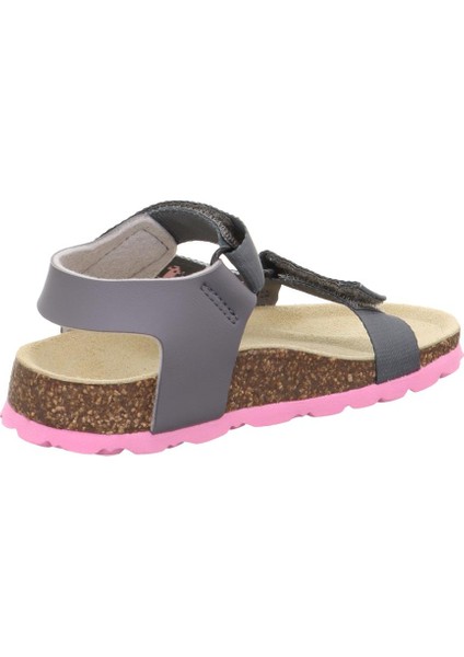 Mantar Taban Unisex Sandalet Gri