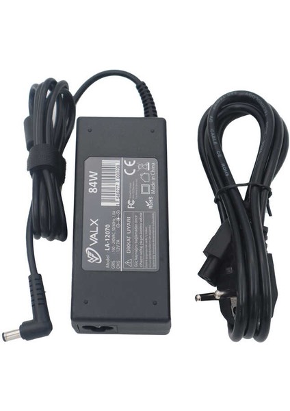 LA-12070 12V 7A 84W Switch Mode Adaptör