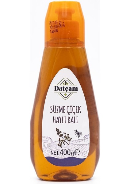 Biberon Süzme Çiçek Hayıt Balı 400 gr