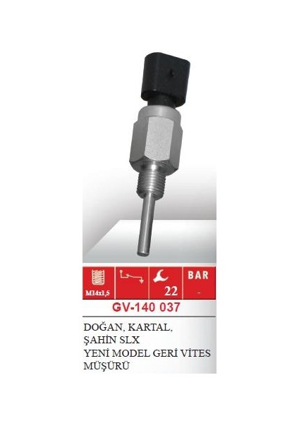Geri Vites Müşürü Fıat Doğan-Kartal-Şahin Slx Yeni Model