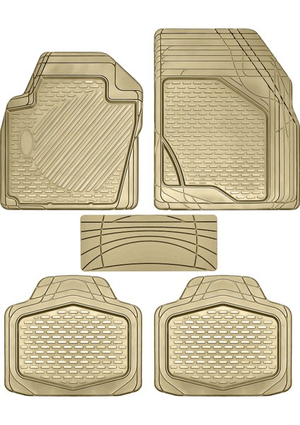 Skoda Superb Paspas Kauçuk Oem Germany 2008 / 2013 Bej