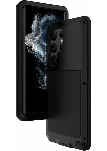 For Samsung Galaxy S23 Için Ultra Anti-Drop Silikon + Metal Akıllı Telefon Kasası Şok Geçirmez Telefon Geri Kapak (Yurt Dışından) fiyatları