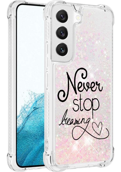 For Samsung Galaxy S23 Için Yb Quicksand Serisi-2 Telefon Kılıfı, Desen Baskı Hafif ve Yumuşak Tpu Şok Geçirmez Cep Telefonu Kapağı (Yurt Dışından)