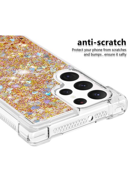 For Samsung Galaxy S23 Ultra Glitter Için Seri-1 Serisi-1 Serisi ve Akış Akıcı Kılıf Akışlı Kılıf Yumuşak Tpu Anti-Çizelge Koruyucu Telefon Kapağı (Yurt Dışından) modelleri