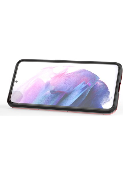For Samsung Galaxy S23 Yüzük Tutucu Kickstand Hard Pc Yumuşak Tpu Hibrit Kılıf Anti-Drop Koruma Telefon Kapağı (Yurt Dışından) fırsatları