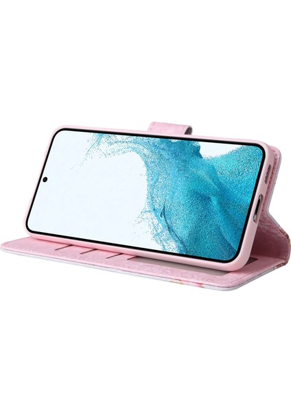 For Samsung Galaxy S23 Pu Deri Deri Şok Geçirmez Telefon Stand Kılıfı Şık Lake Rfıd Engelleme Cüzdan Kapağı (Yurt Dışından) fırsatları