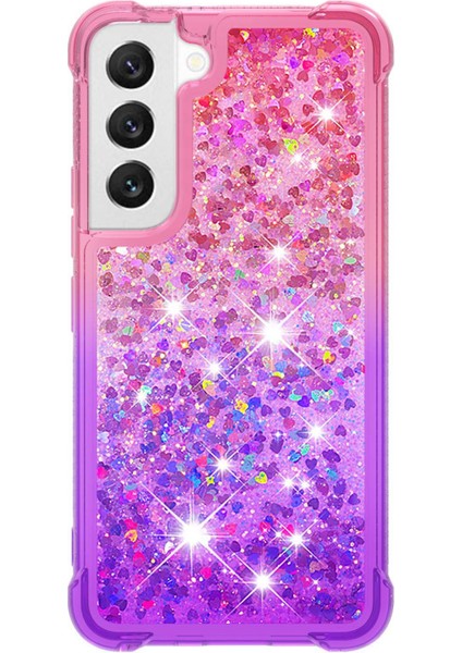 For Samsung Galaxy S23 Için Yb Quicksand Serisi-3 Plus Gradyan ve Sıvı Akan Sıvı Akan Işıltı Kabuğu Anti-Çizik Tpu Arka Kapak (Yurt Dışından) fiyatları