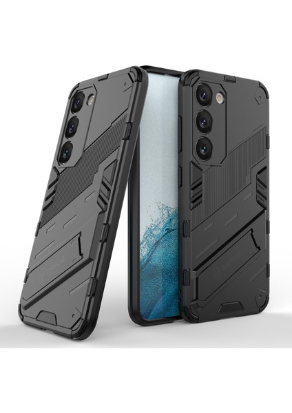 For Samsung Galaxy S23 Plus Için Cep Telefonu Kılıfı, Kickstand Hard Pc + Yumuşak Tpu Anti-Drop Hibrit Koruyucu Kapak (Yurt Dışından) fiyatları