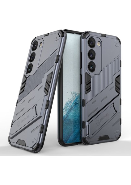 For Samsung Galaxy S23 Plus Için Cep Telefonu Kılıfı, Kickstand Hard Pc + Yumuşak Tpu Anti-Drop Hibrit Koruyucu Kapak (Yurt Dışından) fiyatları