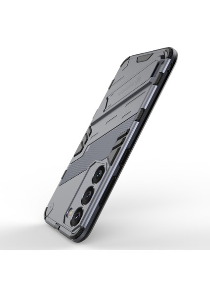 For Samsung Galaxy S23 Plus Için Cep Telefonu Kılıfı, Kickstand Hard Pc + Yumuşak Tpu Anti-Drop Hibrit Koruyucu Kapak (Yurt Dışından) fırsatları