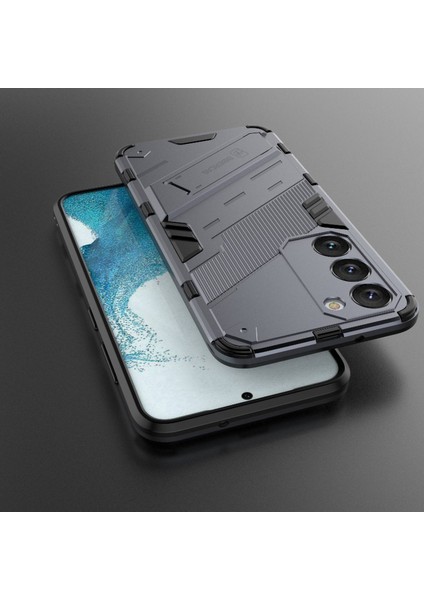 For Samsung Galaxy S23 Plus Için Cep Telefonu Kılıfı, Kickstand Hard Pc + Yumuşak Tpu Anti-Drop Hibrit Koruyucu Kapak (Yurt Dışından) indirimleri