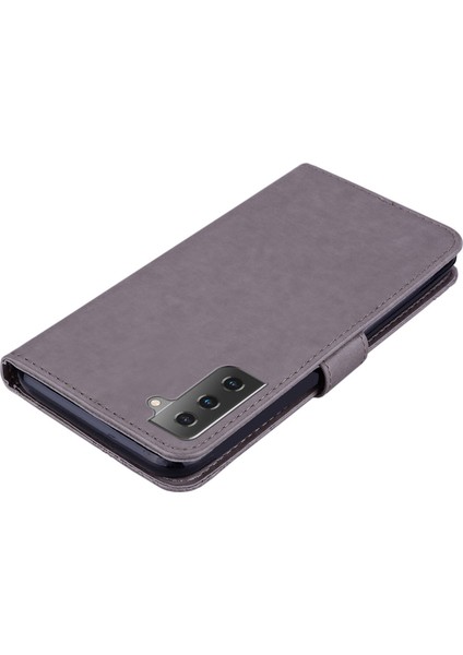 For Samsung Galaxy S23 Plus Için Cep Telefonu Kapağı, Çizgiye Karşı Çizelge Basılı Baykuş Çiçek Desen Standı Cüzdan Deri Telefon Kılıfı (Yurt Dışından) indirimleri