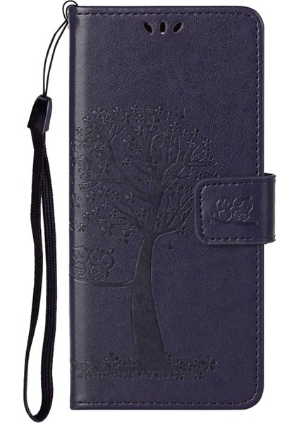 For Samsung Galaxy S23 Için Telefon Kapağı, Stand Özellik Pu Deri Baskılı Baykuş Ağacı Desen Manyetik Toka Flip Cüzdan Kılıfı (Yurt Dışından) indirimleri