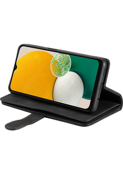 For Samsung Galaxy S23 Için Fall Anti Tele Kılıfı Plus 5g Şok Geçirmez Deri Kapak Fermuar Cüzdanı / Kayışlı Çok Kart Yuvası Telefon Kabuğu (Yurt Dışından) fırsatları