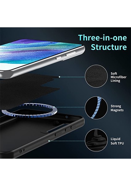 For Samsung Galaxy S23 Yumuşak Tpu Manyetik Telefon Kılıfı Için Liquid Serisi Kauçuk Damla Damlı Damla Damlı Cep Telefonu Arka Kapak Desteği Kablosuz Şarj (Yurt Dışından) indirimleri