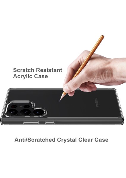 For Samsung Galaxy S23 Için Ultra Şok Geçirmez Akrilik + Tpu Cep Telefon Kılıfı Anti-Sevikli Telefon Kapağı (Yurt Dışından) fiyatları