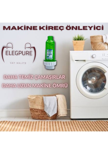 Çamaşır ve Bulaşık Makinesi Kireç Önleyici Filtre Aparat