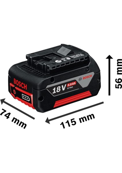 Professional 18V Başlangıç Seti- GAL1880 Cv + 2X18V 5,0AH