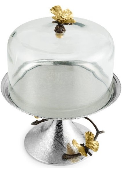 Butterfly Ginkgo Kubbe Kapaklı Ayaklı Pasta Standı 175885 fiyatları