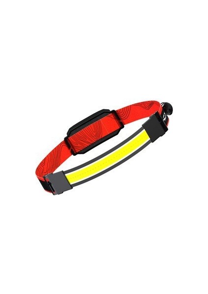 Işık Ağırlık LED Headlamp Yeniden Yüklenebilir Cob Headlight Wide Angle Light Range 3 Modes Camping Lantern Yeterli (Yurt Dışından)