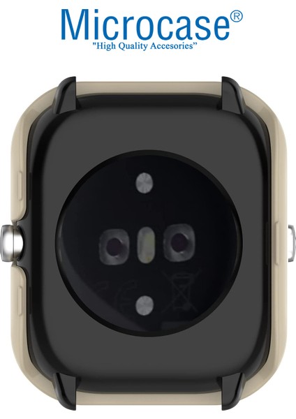 Amazfit Gts 4 Mini Ekran Korumalı Sert Rubber Kılıf - AL3173 modelleri