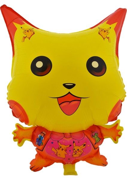Pikachu Büyük Boy 41CMX54CM Folyo Balon (Helyum) No:2