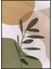 Yeşil Yapraklar Pastel Renkler Modern Poster P-000888 1