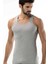 3 Adet Tutku Ribana Spor Erkek Gri Atlet 0118 1