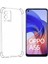 Oppo A55 ile Uyumlu Kapak Kamera Korumalı Şeffaf Airbag Antishock Köşe Korumalı Silikon Şeffaf Kılıf 1