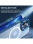 iPhone 11 Kılıf Magsafe Şarj Özellikli Metal Kamera Korumalı ve Düğmeli Arkası Sararmaz Sert Şeffaf 2
